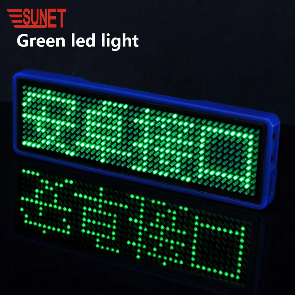 Programmable flex led display. Programmable flex led display