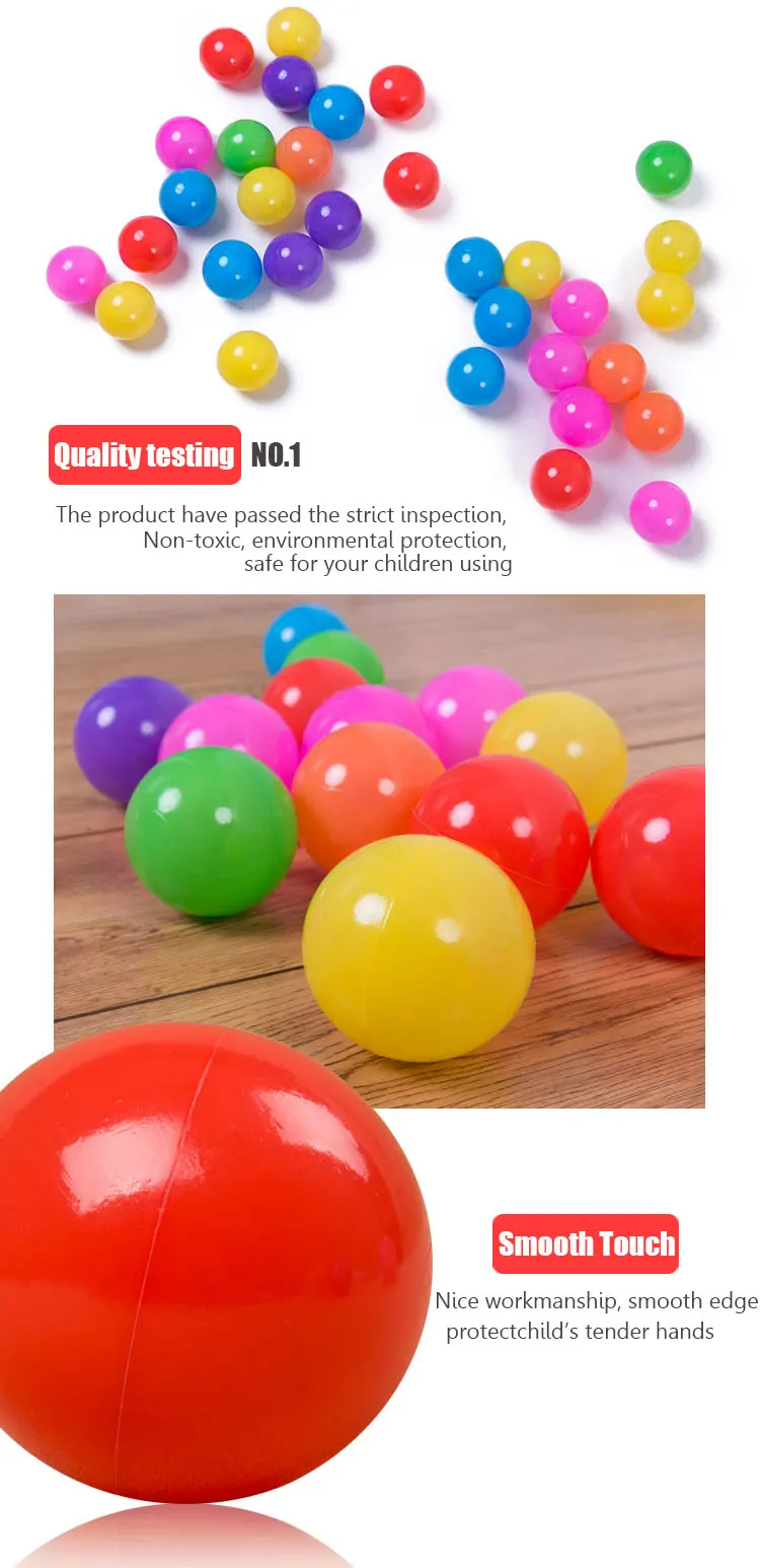 
Excellent Quality Factory Sell LDPE colored plastic balls 