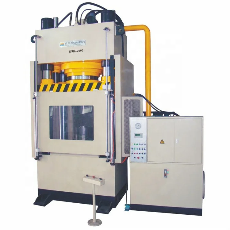 4 Column Hydraulic Cold Extrusion Forging Press Machine For Car Piston ...