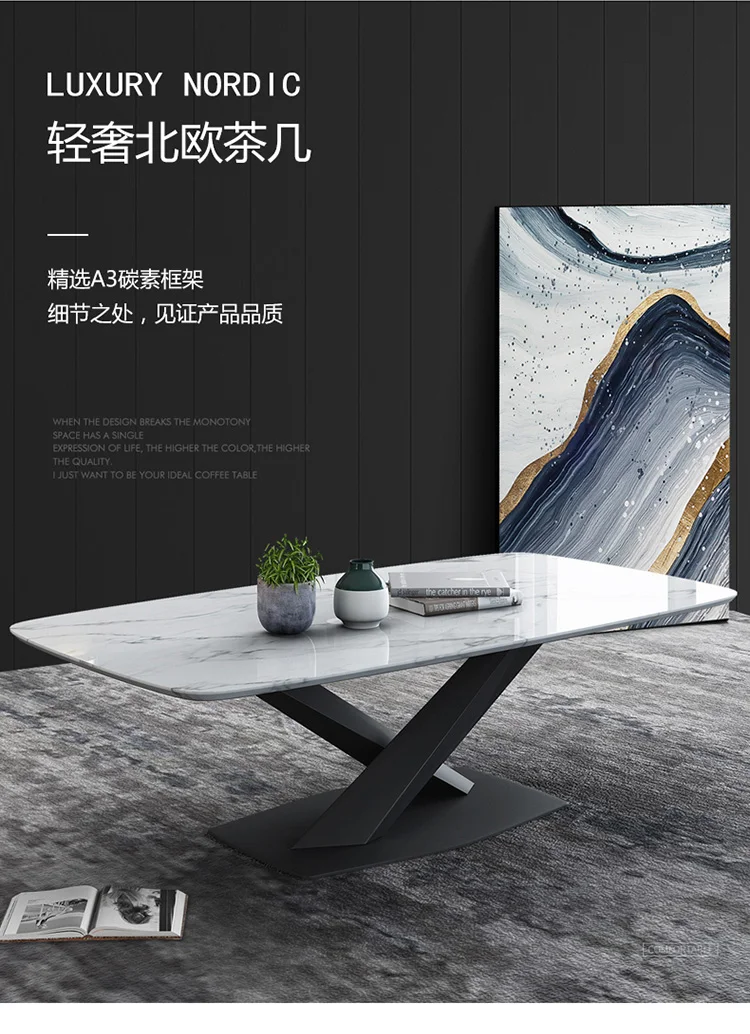 Marble Square Table Marble Sofa Table White Marble Top Coffee Table