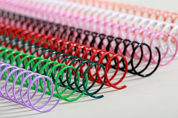 10mm A4a5 Notebook Colorful Metal Spiral Coil Bindings Spines Buy