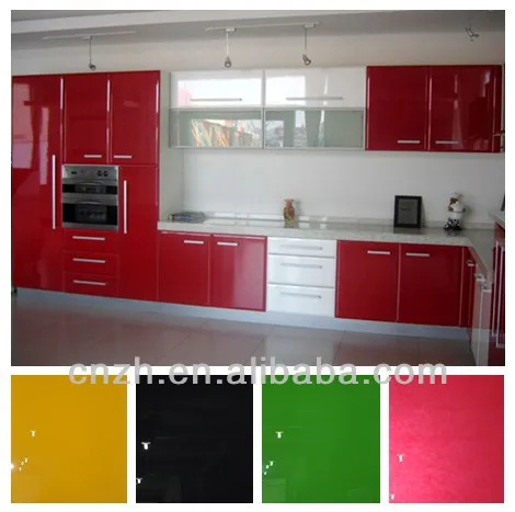 Modular High Gloss Acrylic Kitchen Shutter Cabinet Doors Buy