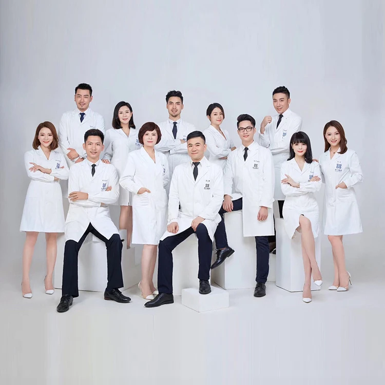 

Hospital Doctor White Uniform,Medical Staff Uniforms Doctor's overall,white gown