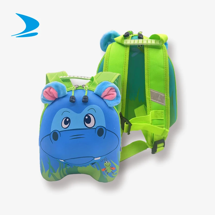 

Cute cartoon school bag with animal picture 3D school bag, Customized