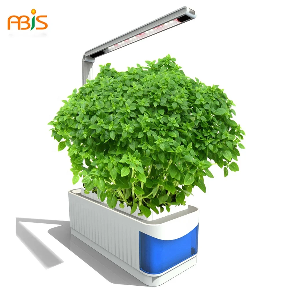 

Smart Indoor Garden Kit, Mini Herb Garden Hydroponics Growing System, Led Desktop Plant Growing Light for Kids Friends