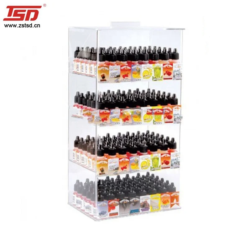 Custom Countertop E Liquid Juice Acrylic Display Stand Custom Countertop E Liquid Juice Acrylic Display Stand Rack Case
