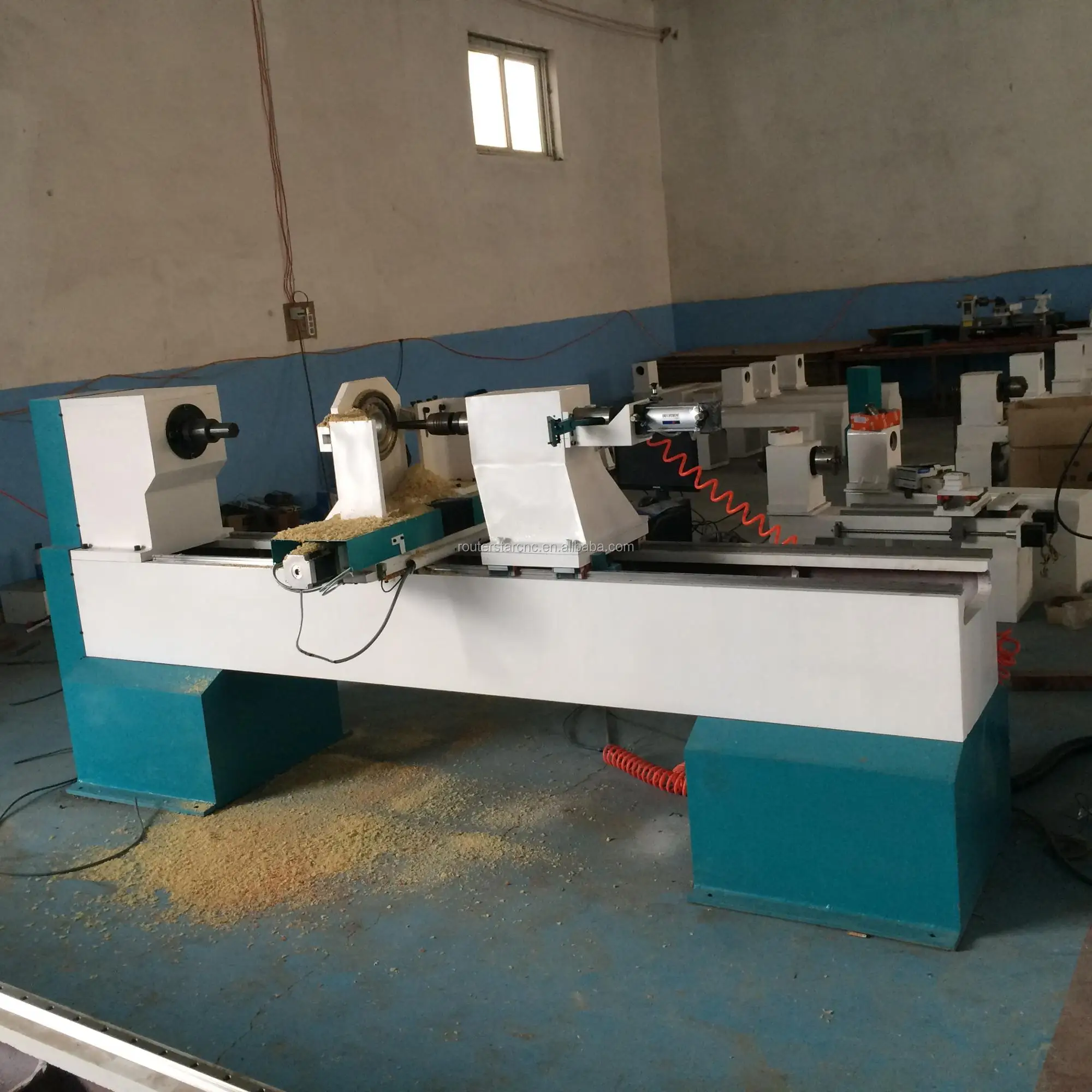Woodworking Central Wood Lathe Machinery Equipment Used For Baseball