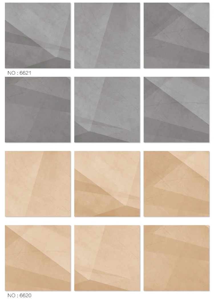 32x32 beige and gray color glaze matt porcelain floor tile for bathroom living room