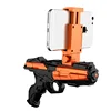 2018 new design mobile phone connected APP ar game gun with 30 games