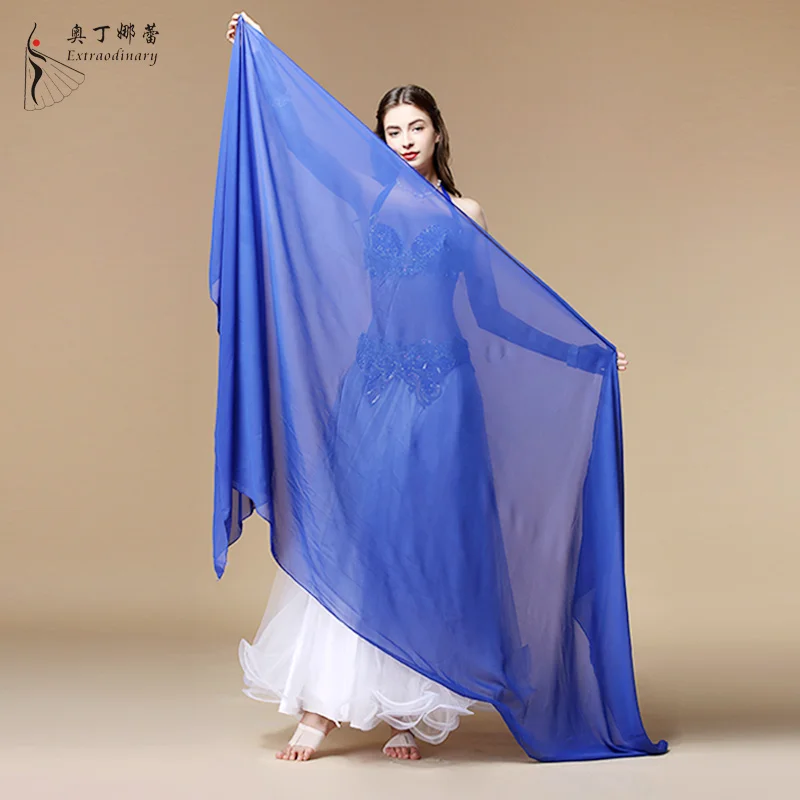 

Women belly dance silk veil for dancing chiffon, Customer choice