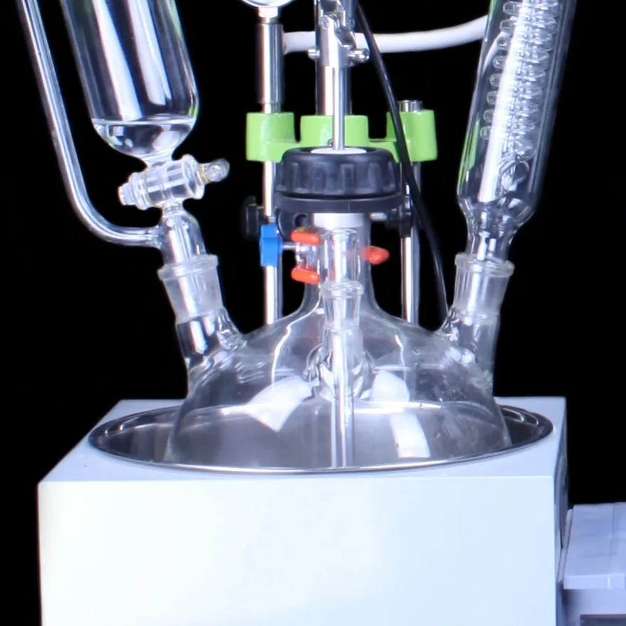 具有持久功能的 1-5l 实验室化学间歇式反应器