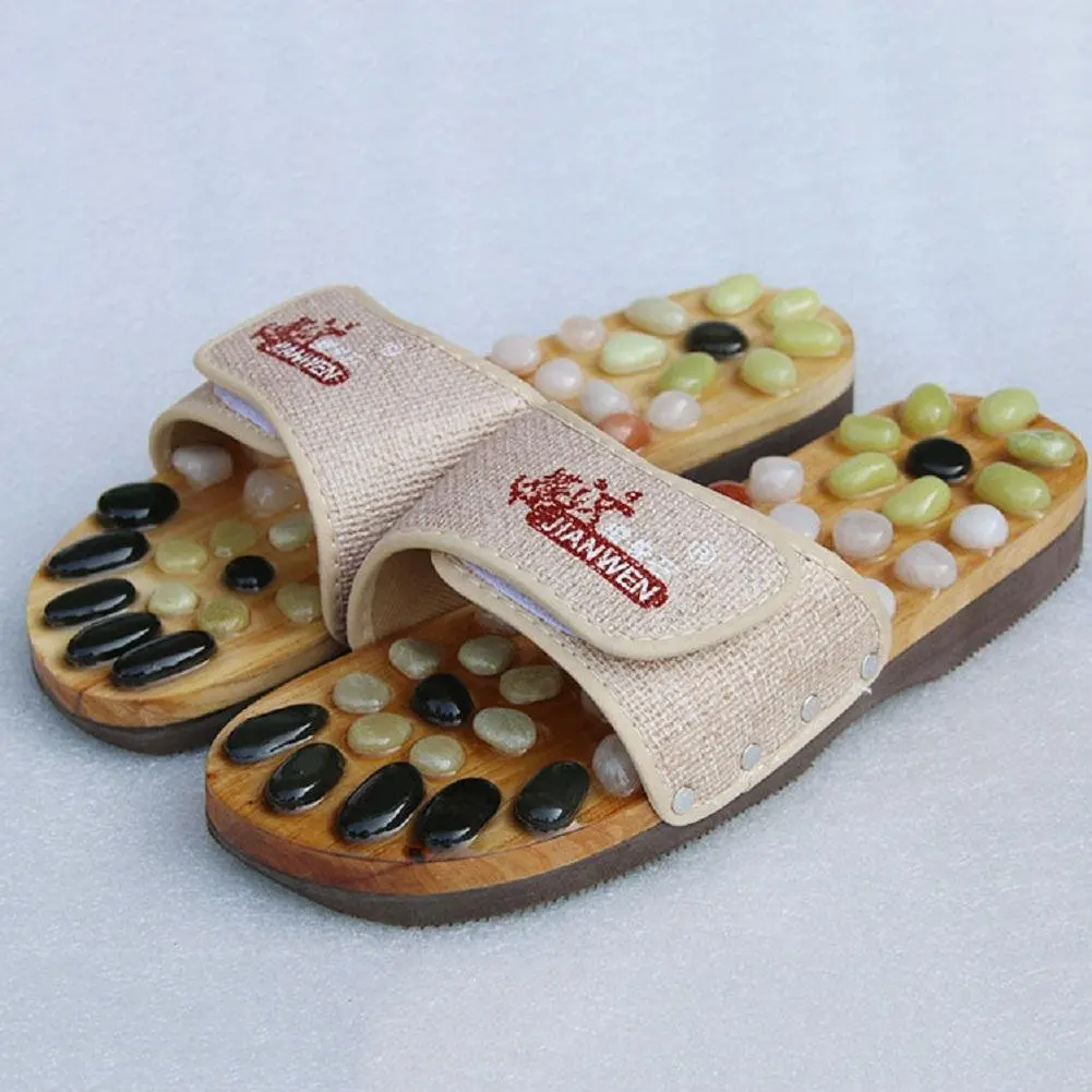 Magnetic massage slippers natural foot massage shoes health shoes acupuncture massage slippers