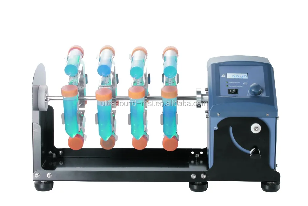 Laboratory Lab Mixing Equipment Lcd Digital Tube Roller Rocking And