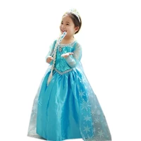 

Kids Frozen Clothes Girl Elsa Frozen Hot Cosplay Party Dress For Children BXLSZ