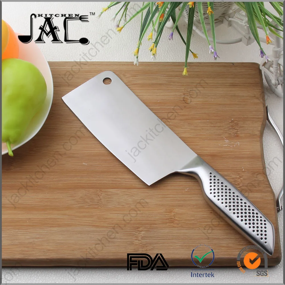 Professional Yangjiang High Quality Full Stainless Steel Kitchen Cleaver Chopper Cutting Knife
