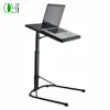 Folding adjustable adjustable floor stand up laptop computer standing desk