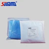 Doctor operating abdominal sponge with sterile or unsterile