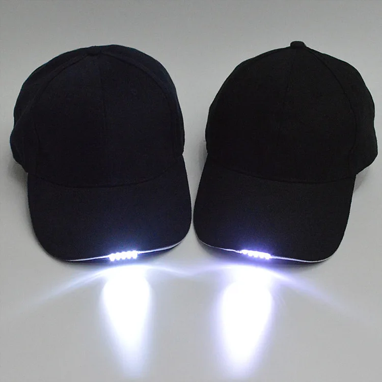 led baseball cap