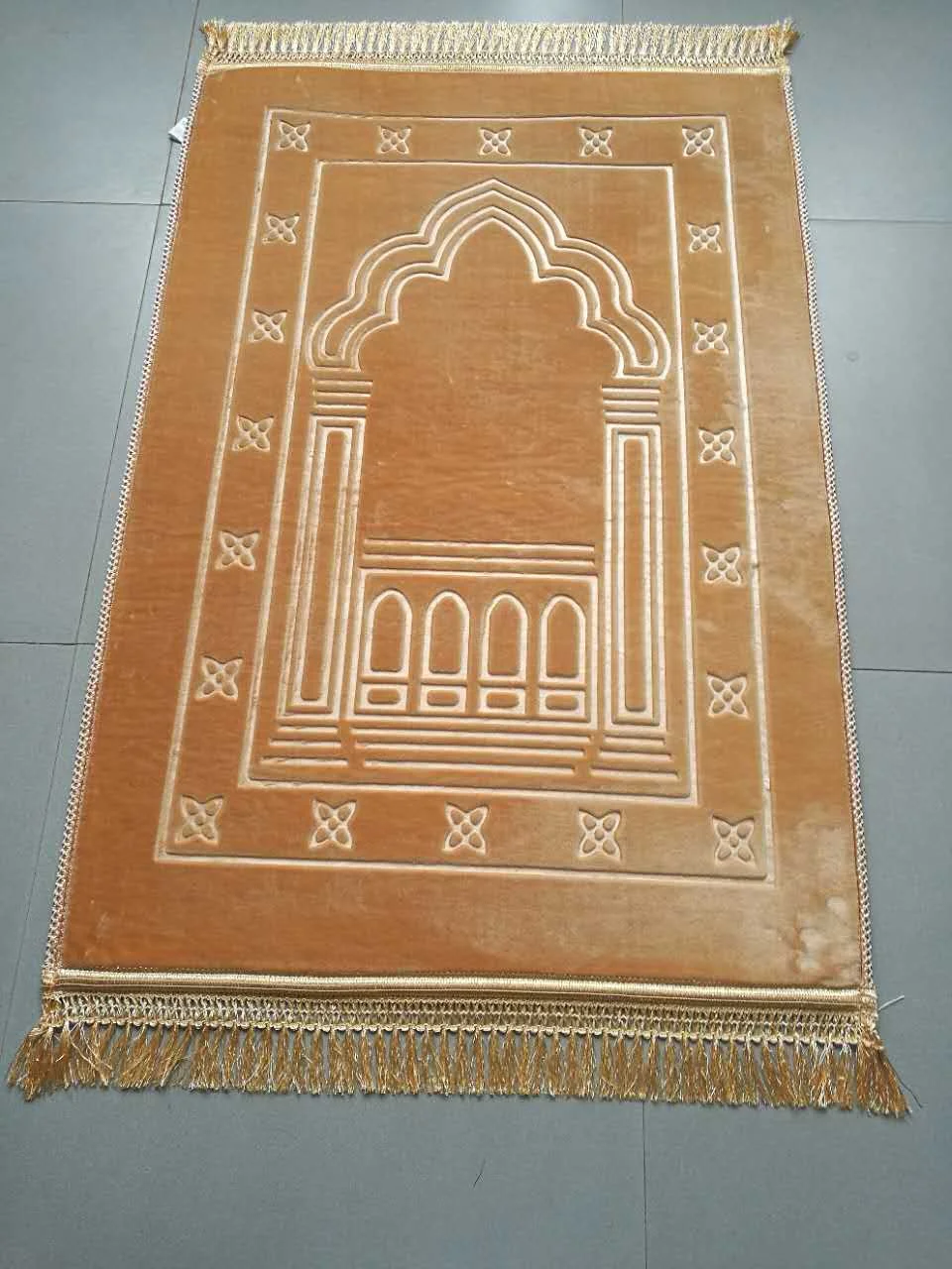 高品质的成人群清真寺地毯穆斯林 rascher 祈祷垫地毯