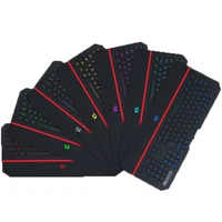 

High Quality Redragon Low Profile Ergonomic 104 Keys Coloful Backlit RGB Computer Keyboard