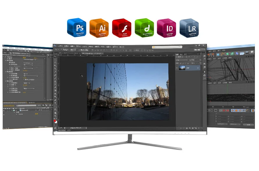 Intel I7 Cpu Assembled Desktop Personal Gaming Computer With