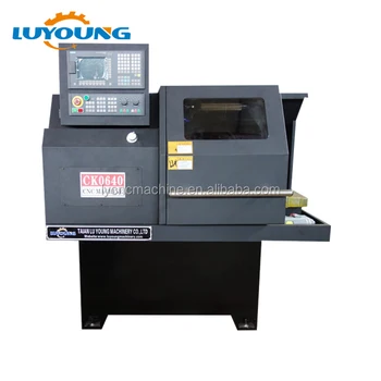 Flat Bed Mini Bench Desktop Ck0640 Cnc Lathe Machine Buy Mini