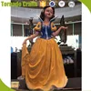 ZXQ Crafts White snow princess and seven dwarfs cartoon sculpture furnishing articles Courtyard garden villa park kindergarten