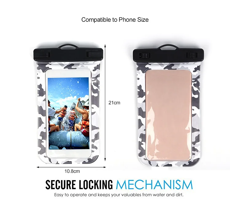 Popular Products China Beach PVC Water Proof Bag Cellphone Waterproof Pouch