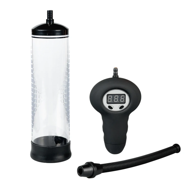 High Quality Vacuum Erection Device Digital Spare Parts Penis Pump Erectile Dysfunction Vacuum