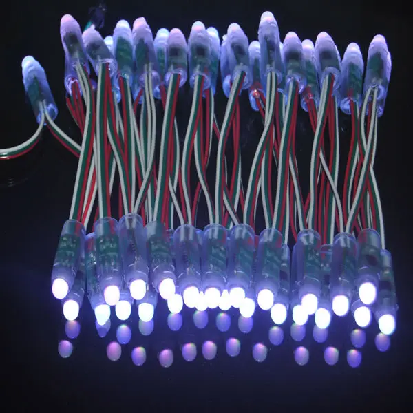
12mm diffused rgb led pixel light---complete seal structure desig for outdoor use 