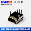 usb port jack female SMT type 90 degree 3.0 2.0 mini USB connector part mini usb female to male mini jack