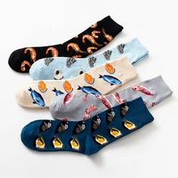 

KANGYI funny man colorful cotton socks fashion color crew socks for men women with free sample