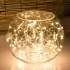2M 20 leds Christmas Holiday Wedding Party Decoration LED Copper Wire String Fairy Lights Lamps-in LED String from Lights