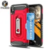 Custom logo for apple iphone 6 7 8 X case 2019 new mobile phone cases,for samsung s8 case stealth bracket housing with card slot