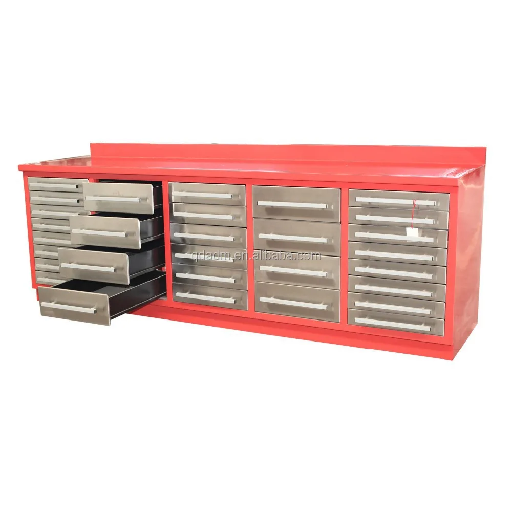 Heavy Duty Metal Tool Work Bench With Stainless Steel Handle