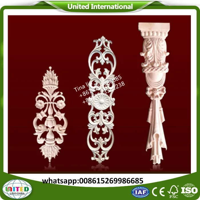 wood furniture parts wood appliques