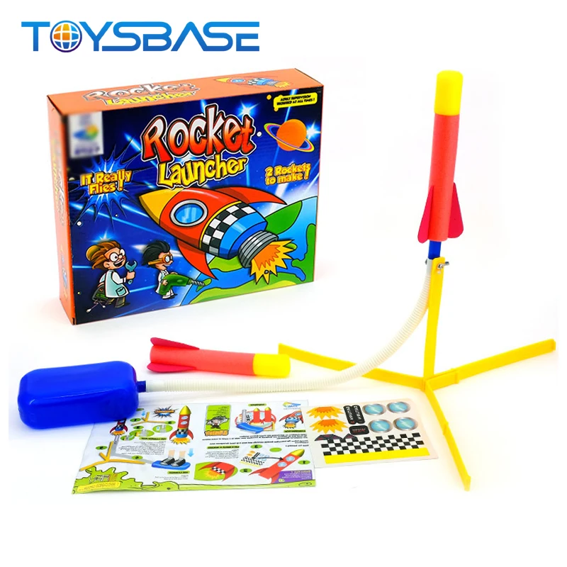 pump rocket toy