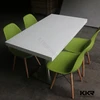 acrylic solid surface stone fast food restaurant table and chair design