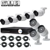 LOOSAFE 8CH PoE security camera system outdoor 720P hd infrared waterproof camera Email Alert CCTV Camera Kit
