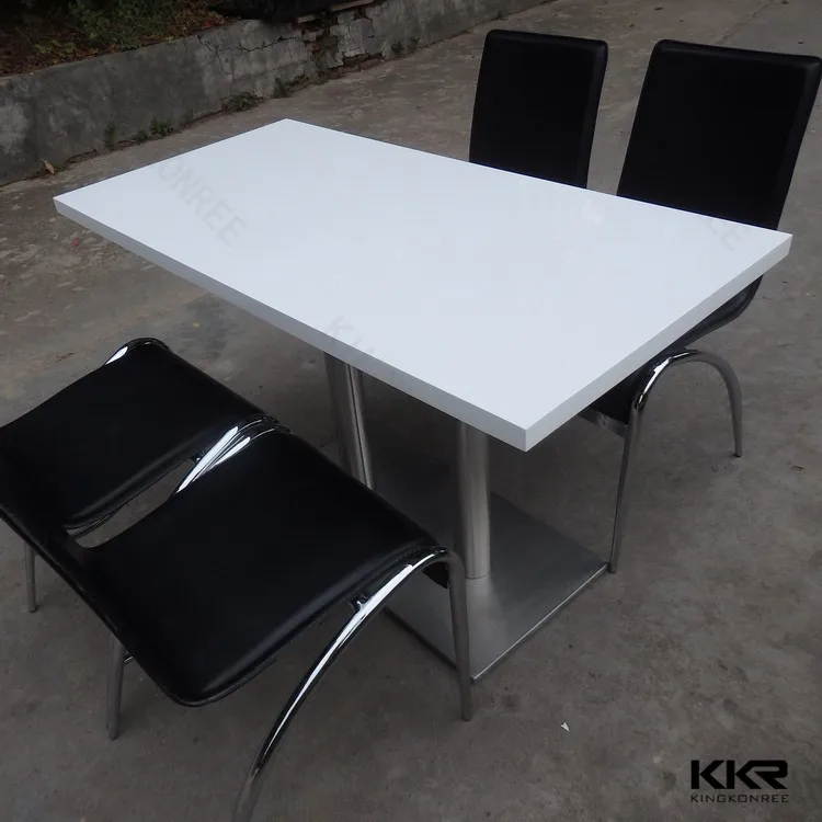 Easy Clean Modern Stone Fast Food Restaurant Table And Chair Buy Fast Food Restaurant Table And Stone Restaurant Table And Chair Product On