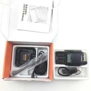 walkie talkie handheld dual band wireless IP 67 Waterproof UHF VHF Dual Band Walkie Talkies Radio Baofeng UV-9R