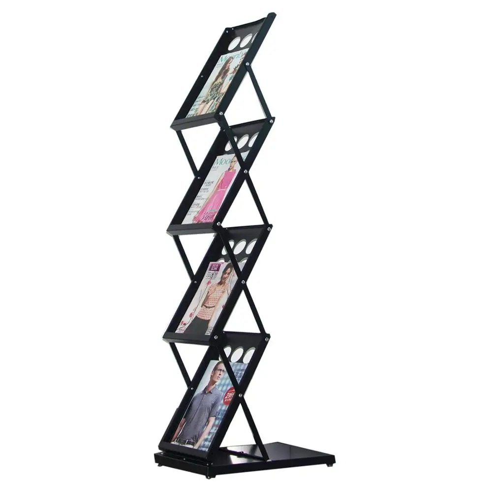 Library Outdoor Folding Magazine Display Racks Buy Folding Magazine