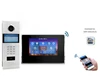 Un-lock the door by Smart Phone Digital SIP Apartment Video Intercom System with 4.3 inch Outdoor Station and 7 inch Monitor