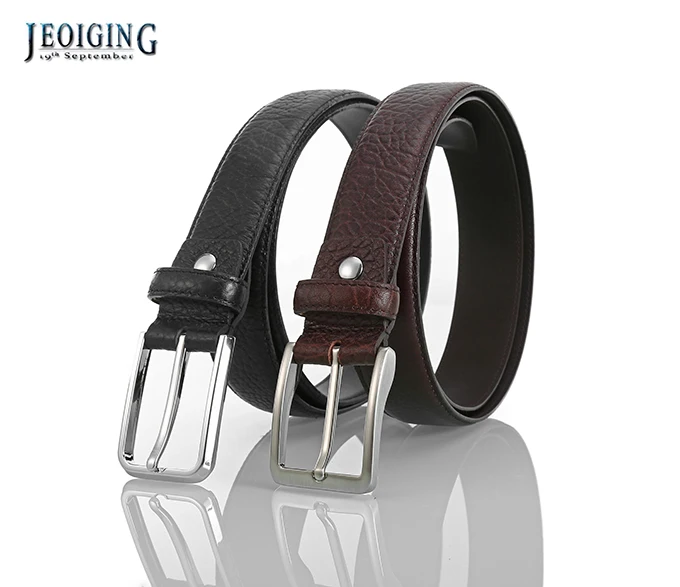 J0013 High Quality Fashion Genuine Cow leather Classical Men's Belt Durable,high-end leather belts