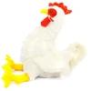 D870 Life Size Large Chicken Stuffed Animal Plush Rooster Hen White Fluffy Plush Chicken Toy