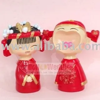 chinese wedding dolls