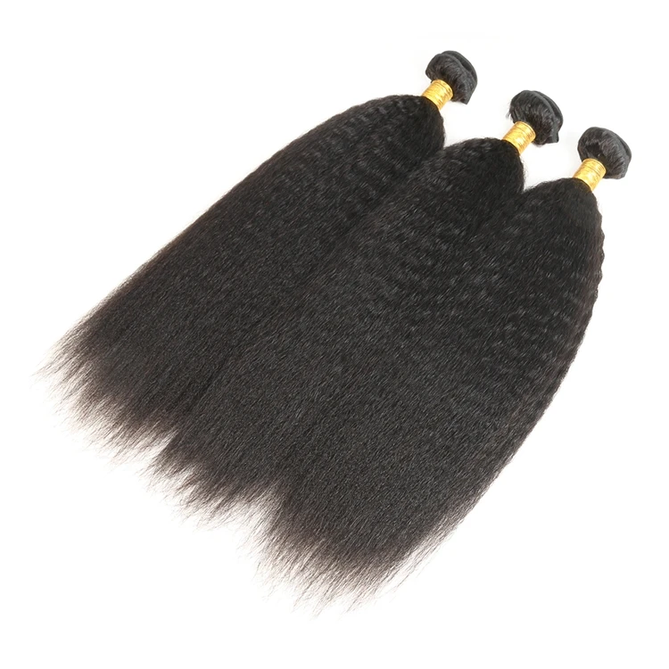 

9A Grade raw virgin indian human hair Kinky straight ,no tangle or out of style ,factory wholesale hair products, N/a