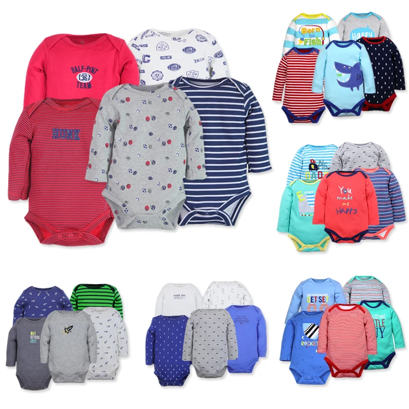 baby bodysuit cheap custom winter embroidery animal baby clothes romper infant wear