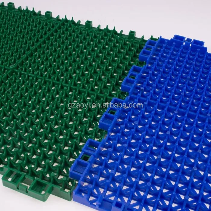 Safe Anti Slip Outdoor Pp Plastic Interlocking Tiles Removable Tennis