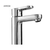ARROW brand China Manufacture chrome plated single handle one hole basin sink bathroom water taps for family